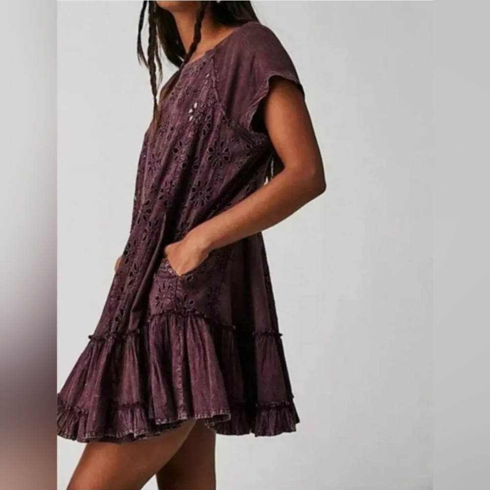 Free People Sadler Mini Dress